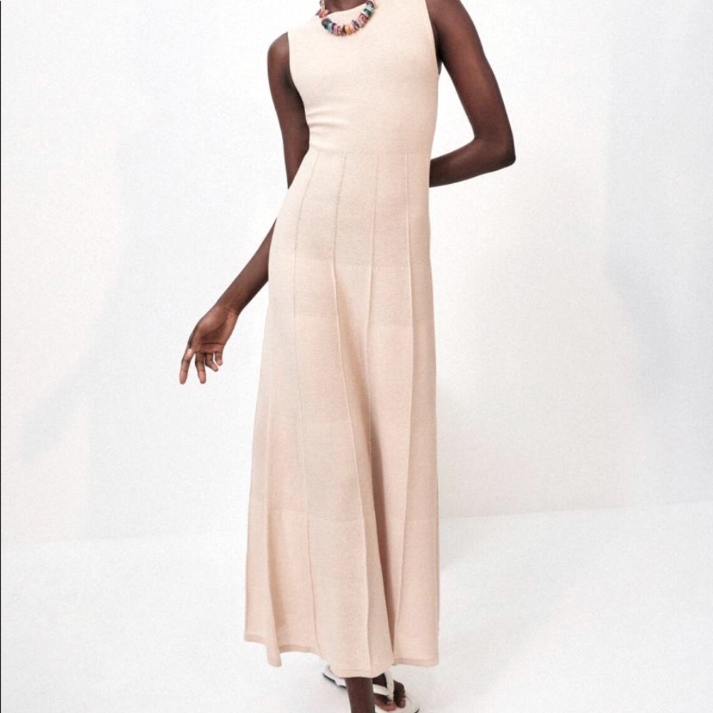 ZARA LONG KNIT DRESS